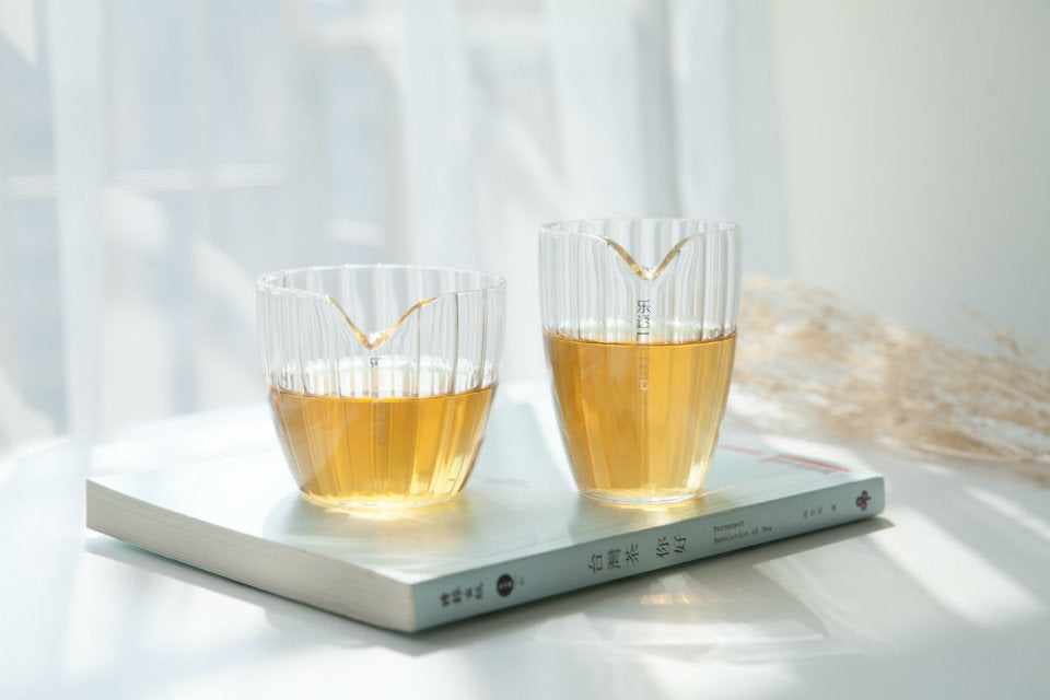 Justice cup in striped glass