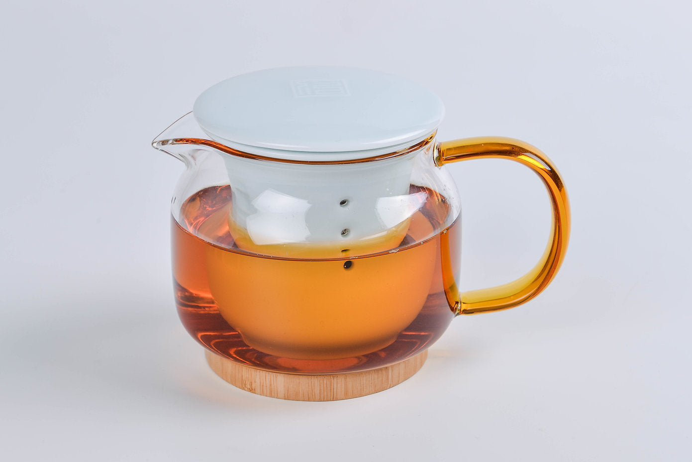 Teiera con infusore di ceramica interno