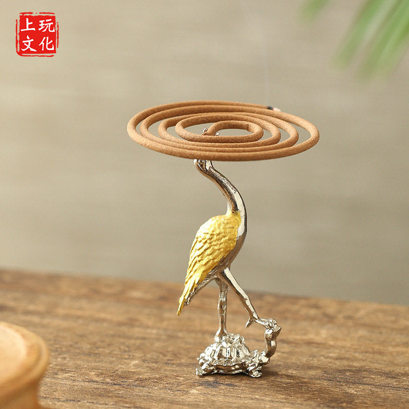 Bruciatore di incenso Gru