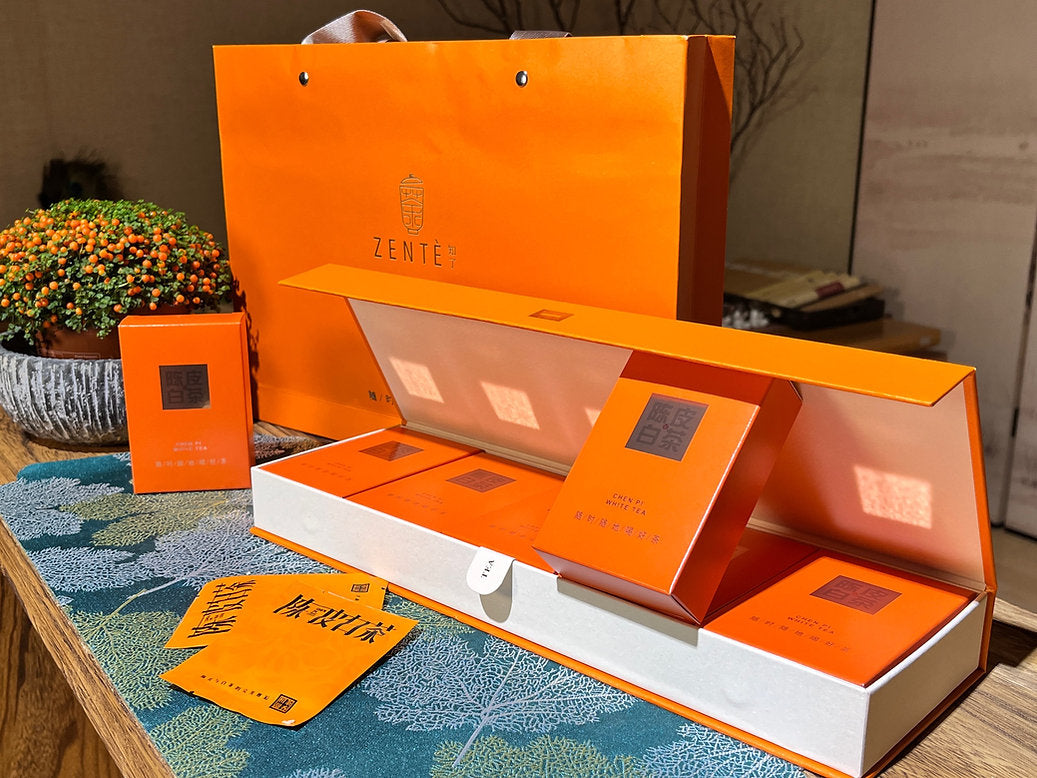 Tè bianco con scorze di Mandarino