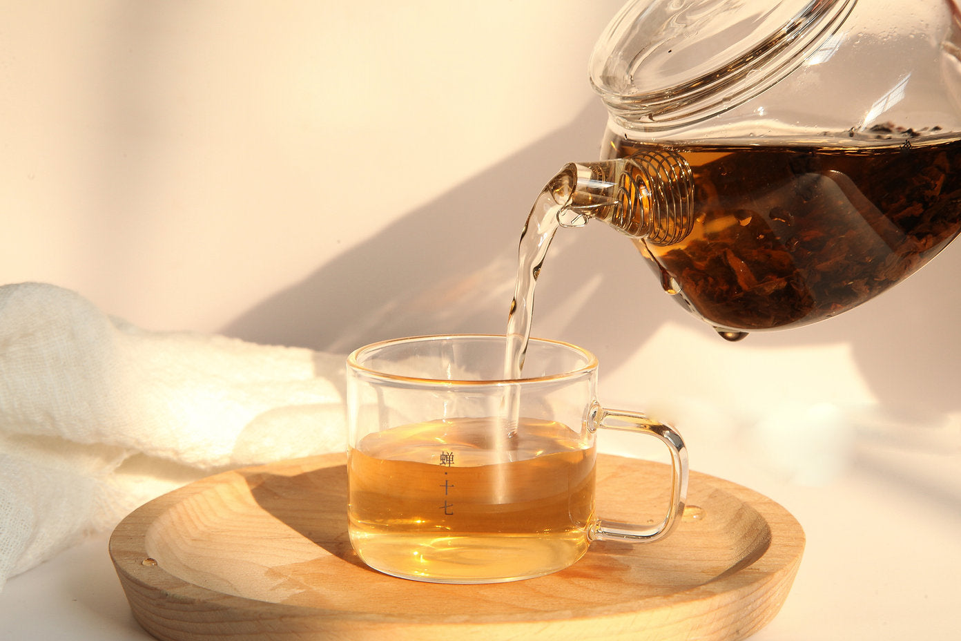 Glass Travel Tea Set