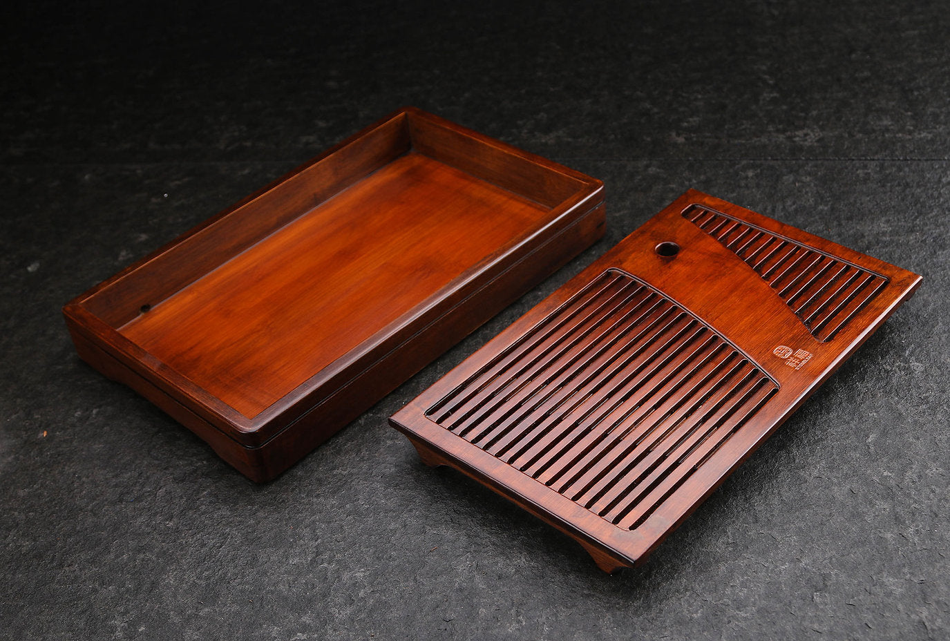 Small rectangular tea tray